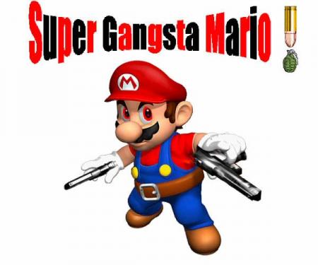 super Gang$ta mario !